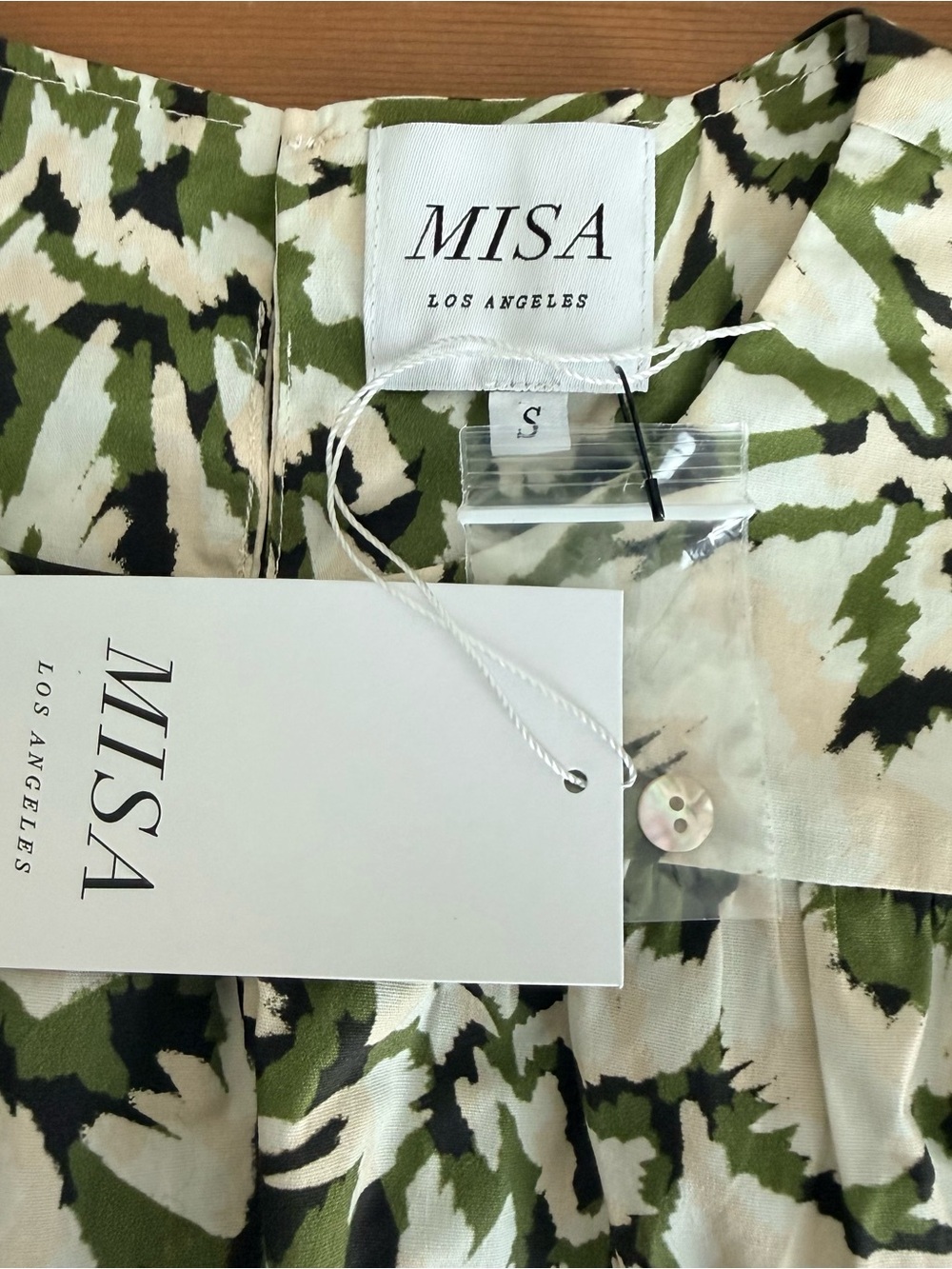 NEW MISA Los Angeles Itzel Skirt & Alina Top Cotton Abstract Floraburst Size S/M - Picture 10 of 16